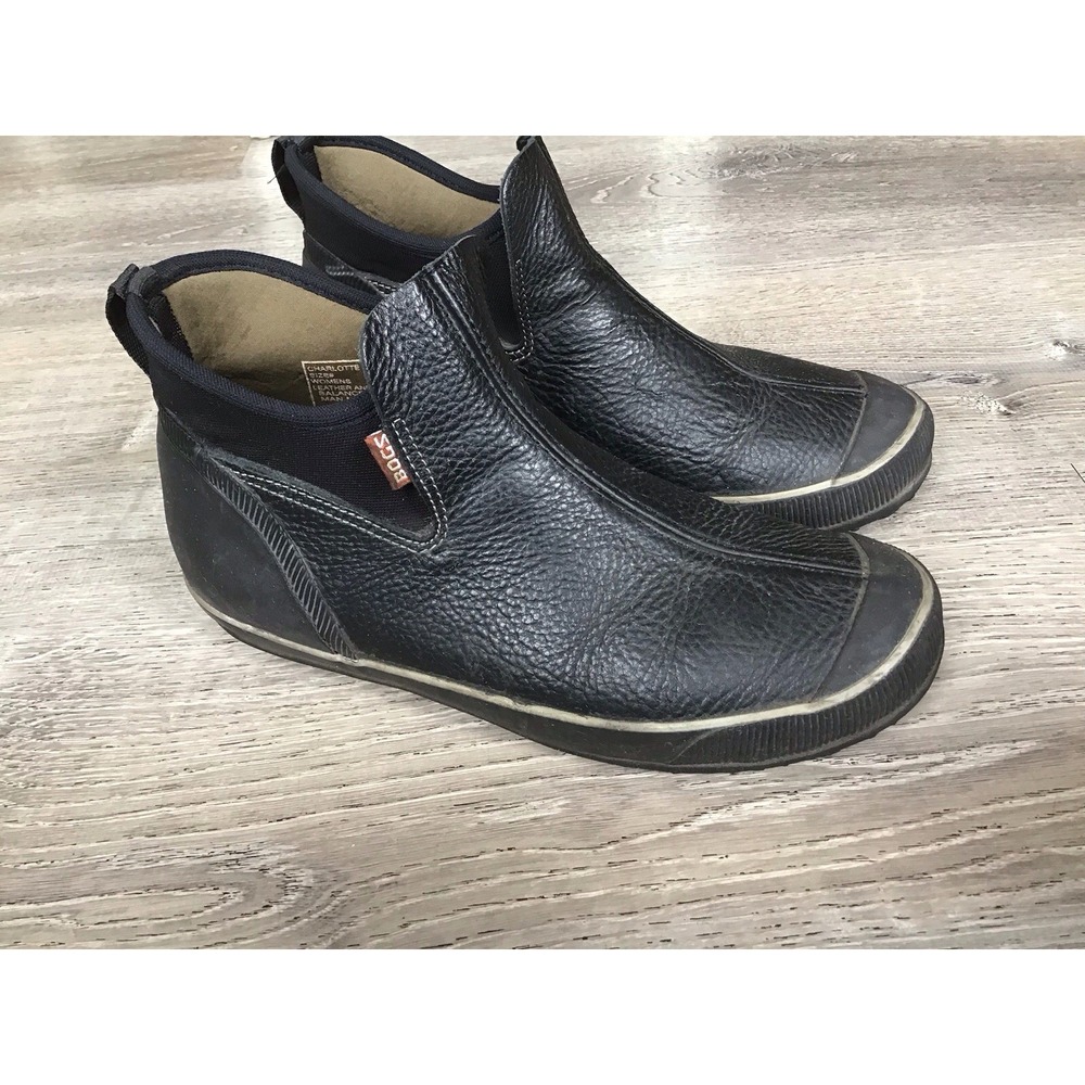 Bogs Charlotte Womens Size 9 Winter Snow Boots Black Ankle Boot 52027